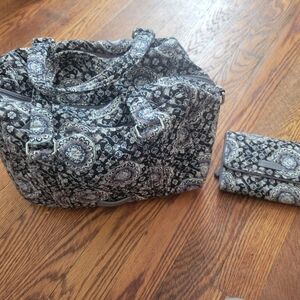Vera bradley bag and wallet